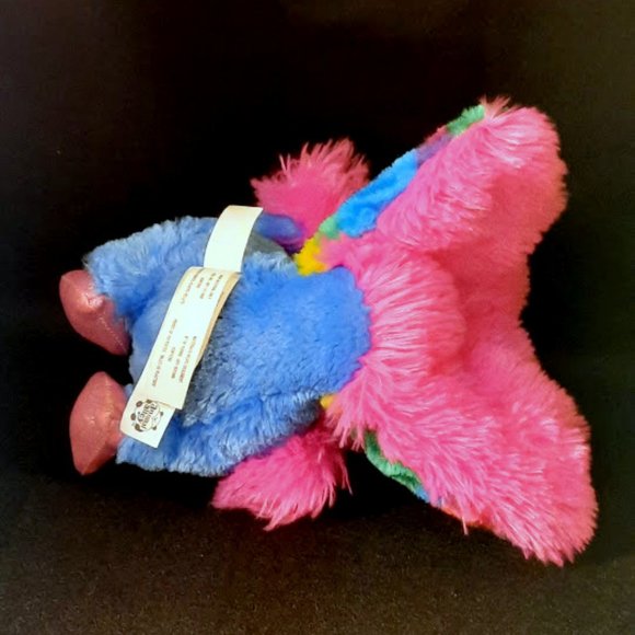 TOYS R US PEACOCK COLORFUL SPARKLE GLITTER EYES - Picture 5 of 7